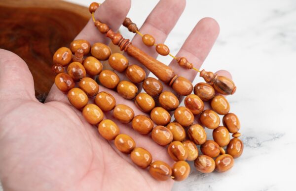 خشب وحيد القرن النادر (بيضوي)