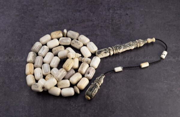 قرن غزال الايل الاروبي (برميلي) طقم منقوش