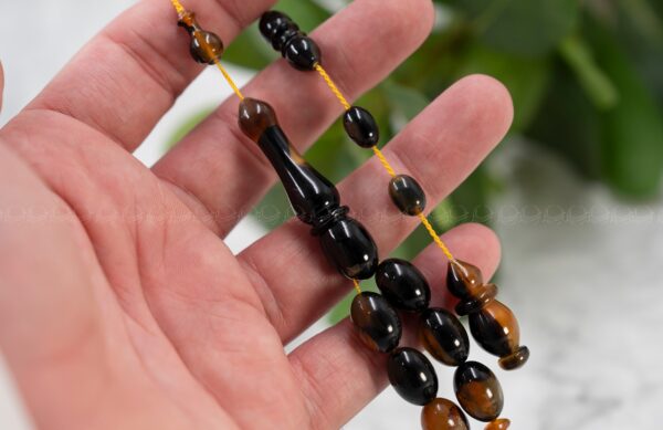 قرن جاموس معالج (بيضوي)