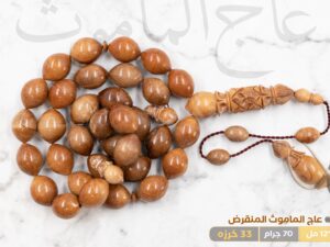 عاج الماموث المنقرض (بيضوي)