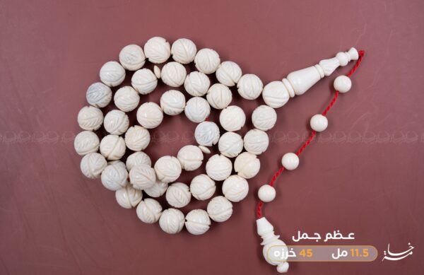 عظم جمل منقوش بالكامل