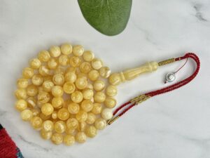 كهرم طبيعي لوقو فضي (الدليمي)