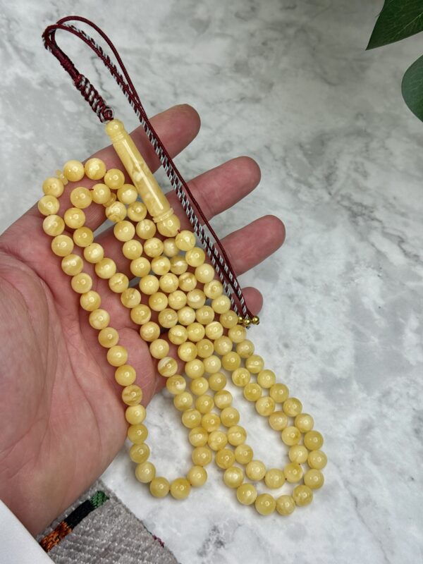 كهرم طبيعي مبرقع 8 مل