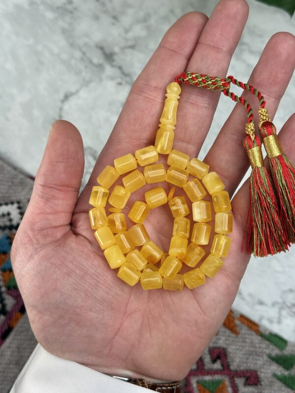 كهرم طبيعي برميلي ✨