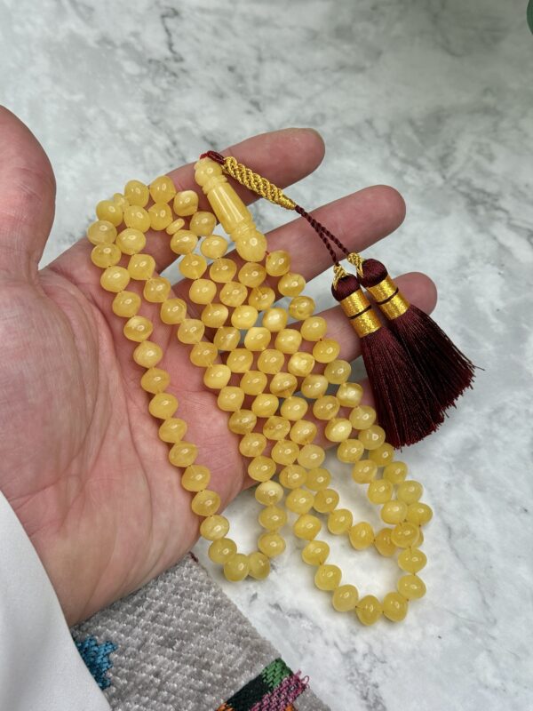 كهرم طبيعي اسطنبولي 99 خرزه