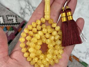 كهرم طبيعي اسطنبولي 99 خرزه