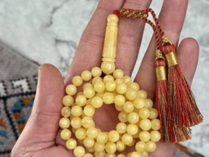 كهرم طبيعي 99 خرزه 😍