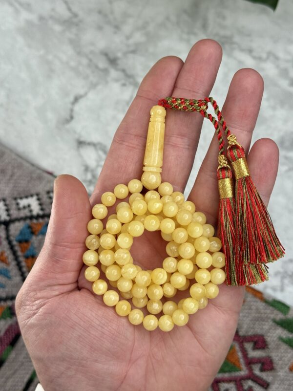 كهرم طبيعي 99 خرزه 😍