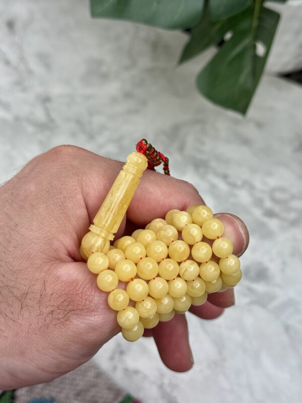 كهرم طبيعي 99 خرزه 😍