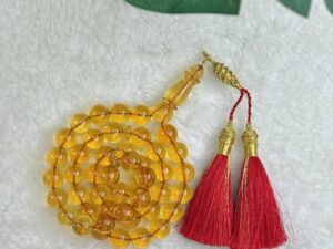 كهرم طبيعي شفاف تخريم سوبر (حجم راهي)