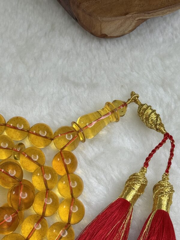 كهرم طبيعي شفاف تخريم سوبر (حجم راهي)