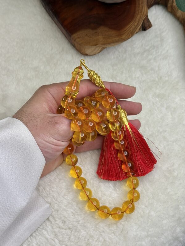 كهرم طبيعي شفاف تخريم سوبر (حجم راهي)