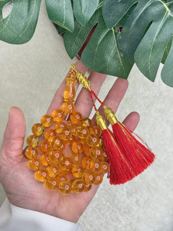 كهرم طبيعي شفاف تخريم سوبر (حجم راهي)