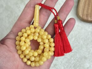 كهرم طبيعي ناعم 99 خرز