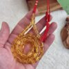 كهرم طبيعي شفاف عسلي (برميلي)