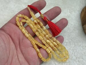كهرم طبيعي برميلي ناعم